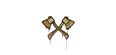 Sealed Graffiti | X-Axes (Desert Amber)