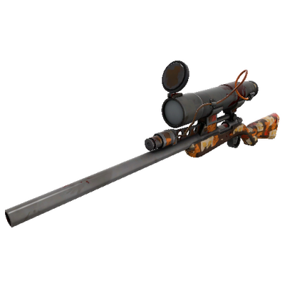 Strange Killstreak Anodized Aloha Sniper Rifle (Battle Scarred)