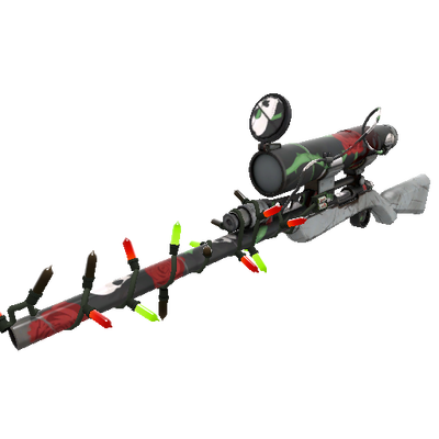 Death Deluxe Снайперская винтовка (Поношенное) с украшениями странного тип