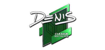 Sticker | denis | Boston 2018