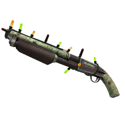 Festivized Specialized Killstreak Bank Rolled Shotgun (Field-Tested)