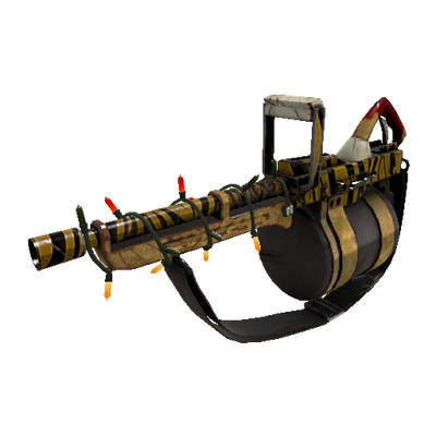 Unusual Festivized Specialized Killstreak Tiger Buffed Tomislav (Battle Scarred)