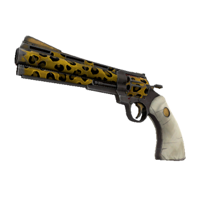 Strange Leopard Printed Revolver (Well-Worn)