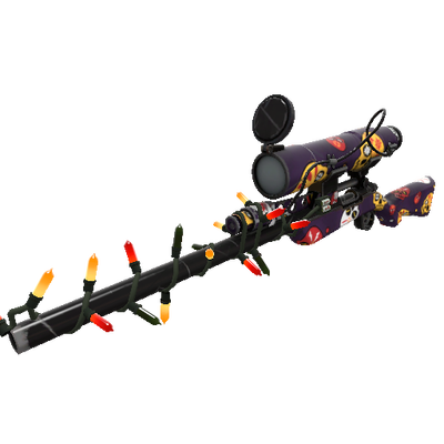 Festivized Killstreak Calavera Canvas Sniper Rifle (Field-Tested)