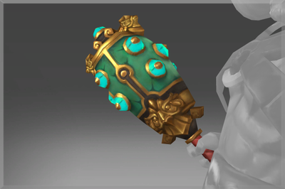 Inscribed Mace of the Wyrmforge Shard