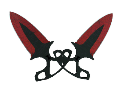 ★ StatTrak™ Shadow Daggers | Crimson Web (Minimal Wear)
