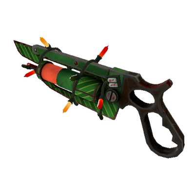 Festivized Elfin Enamel Ubersaw (Well-Worn)