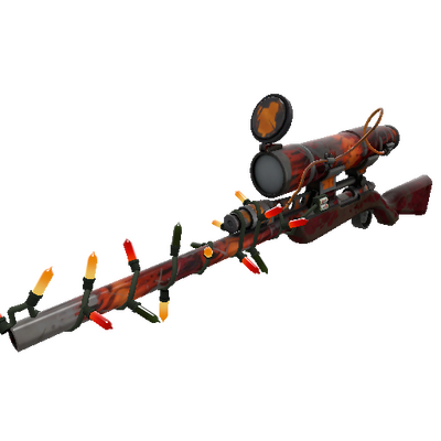 Festivized Specialized Killstreak Polter-Guised Sniper Rifle (Battle Scarred)