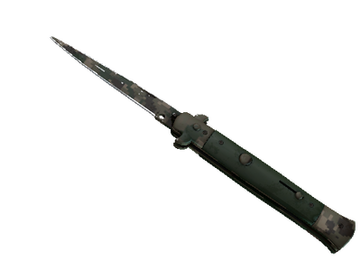 ★ Stiletto Knife | Forest DDPAT (Well-Worn)
