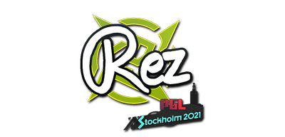 Sticker | REZ | Stockholm 2021