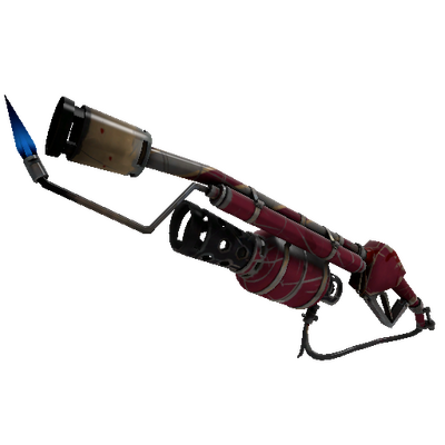Unusual Saccharine Striped Flame Thrower (Well-Worn)