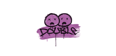 Sealed Graffiti | Double (Bazooka Pink)