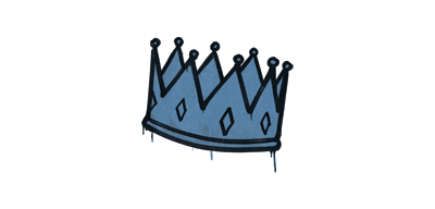 Sealed Graffiti | King Me (Monarch Blue)
