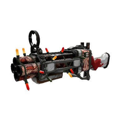 Snow Covered Железный бомбардир (Поношенное) с украшениями странного типа