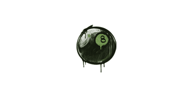 Sealed Graffiti | 8-Ball (Battle Green)