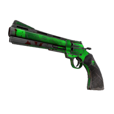 Health and Hell (Green) Revolver (Battle Scarred)