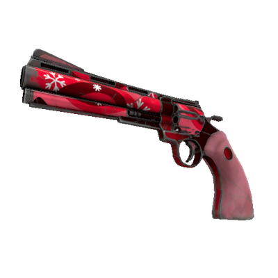 Killstreak Snowflake Swirled Revolver (Well-Worn)