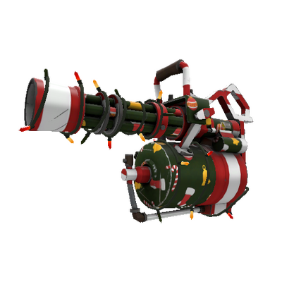 Smissmas Village Пулемёт (Немного поношенное) с украшениями