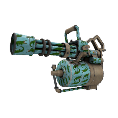 Strange Croc Dusted Minigun (Field-Tested)