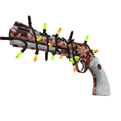 Festivized Snow Covered Revolver (Minimal Wear)