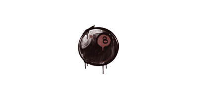 Sealed Graffiti | 8-Ball (Brick Red)