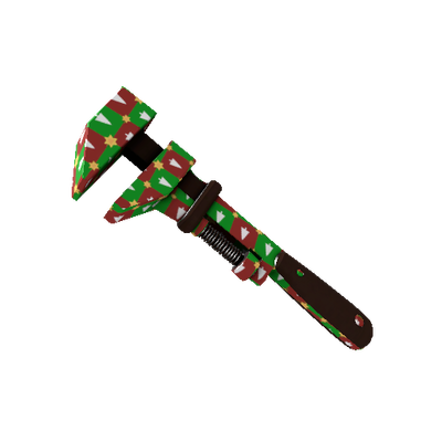 Strange Gifting Mann's Wrapping Paper Wrench (Factory New)