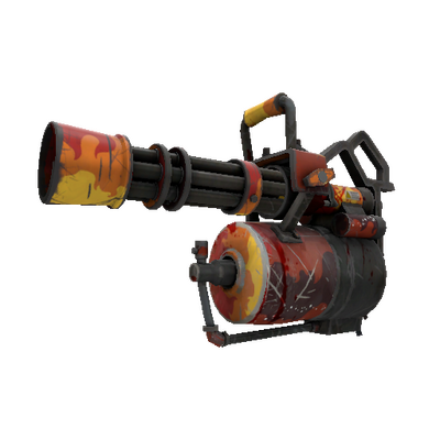 Organ-ically Hellraised Minigun (Battle Scarred)