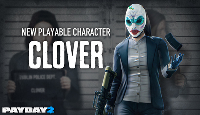 PAYDAY 2: Clover Character Pack