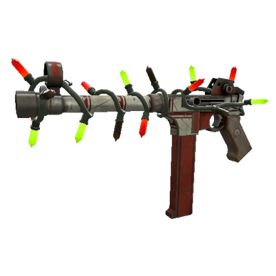 Festivized Sleek Greek SMG (Well-Worn)