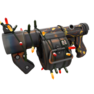 Strange Festivized Killstreak Kiln and Conquer Stickybomb Launcher (Field-Tested)