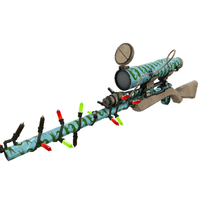 Strange Festivized Specialized Killstreak Croc Dusted Sniper Rifle (Minimal Wear)