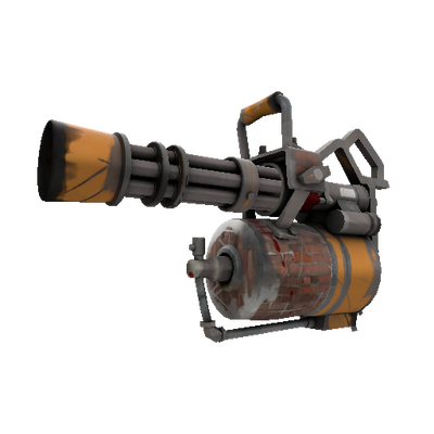 Strange Killstreak Brick House Minigun (Well-Worn)