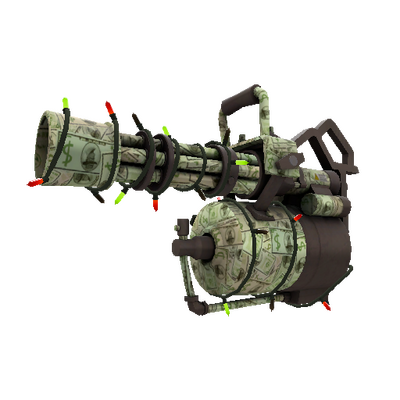 Festivized Bank Rolled Minigun (Factory New)
