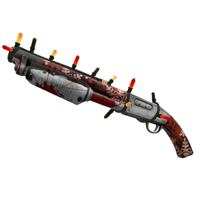 Festivized Killstreak Snow Covered Shotgun (Battle Scarred)