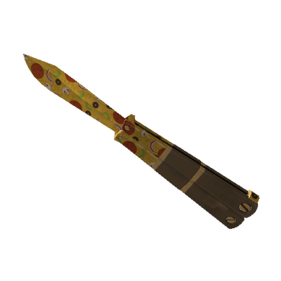 Strange Specialized Killstreak Pizza Polished Knife (Factory New)