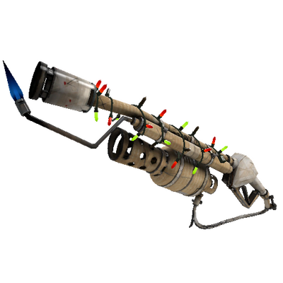 Strange Festivized Specialized Killstreak Cardboard Boxed Flame Thrower (Field-Tested)