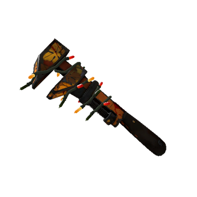 Strange Festivized Killstreak Autumn Wrench (Battle Scarred)