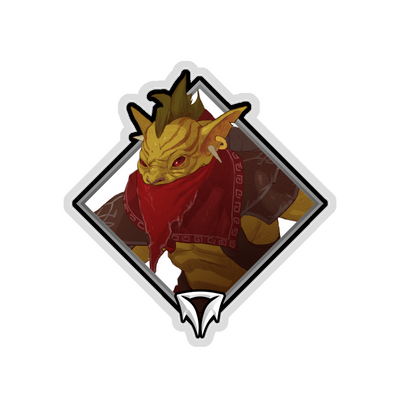 Gold Crownfall Sticker - Gondar
