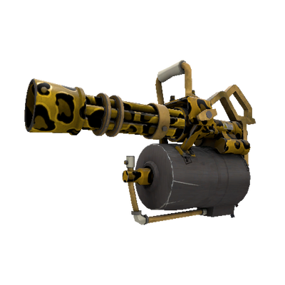 Leopard Printed Minigun (Minimal Wear)