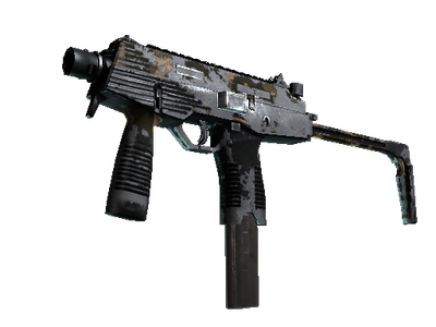 StatTrak™ MP9 | Black Sand (Battle-Scarred)