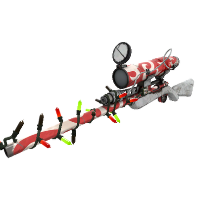 Festivized Frost Ornamented Sniper Rifle (Well-Worn)