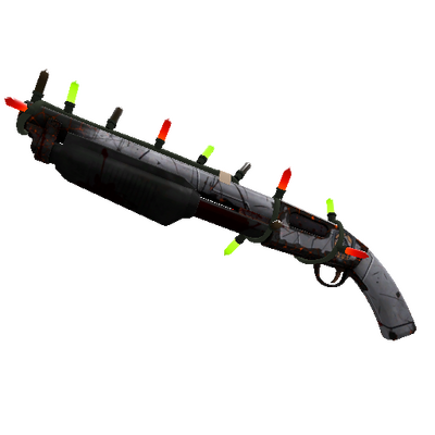 Festivized Killstreak Mechanized Monster Shotgun (Battle Scarred)