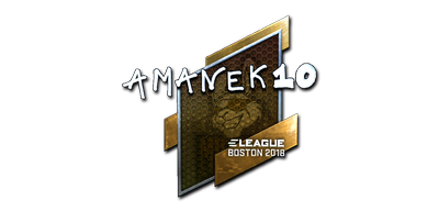 Sticker | AmaNEk (Foil) | Boston 2018