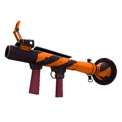 Strange Pumpkin Plastered Rocket Launcher (Minimal Wear)