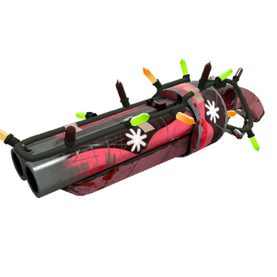 Strange Festivized Snowflake Swirled Scattergun (Battle Scarred)