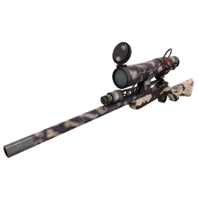 Strange Totally Boned Sniper Rifle (Battle Scarred)
