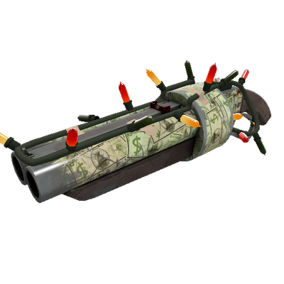 Festivized Bank Rolled Scattergun (Well-Worn)