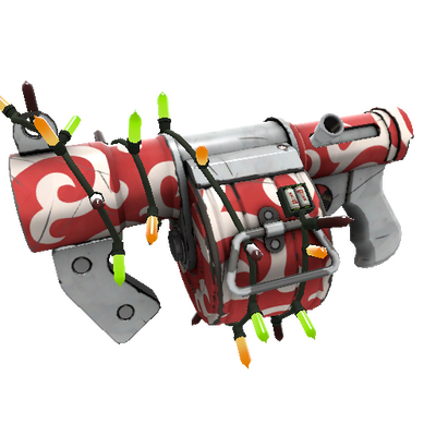 Festivized Specialized Killstreak Frost Ornamented Stickybomb Launcher (Minimal Wear)