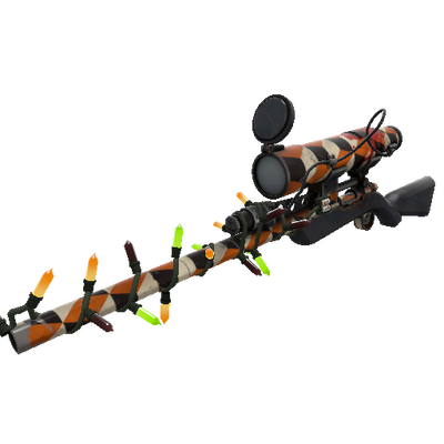 Strange Festivized Merc Stained Sniper Rifle (Well-Worn)