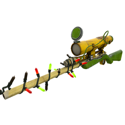 Festivized Mannana Peeled Sniper Rifle (Well-Worn)